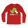 daddysaurus dinosaur dino Long Sleeve Shirts