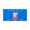 peppa pig sister pig License Plate
