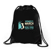 Women's March New York Drawstring Bags