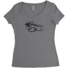 like one of your french girls Women's Triblend Scoop T-shirt