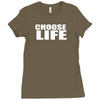 choose life Ladies Fitted T-Shirt