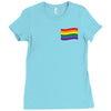 Rainbow Flag Ladies Fitted T-Shirt