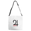 moment red Adjustable Strap Totes