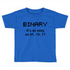 binary Toddler T-shirt