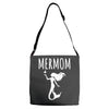 mermaid mom Adjustable Strap Totes
