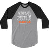 normal people scare me 3/4 Sleeve Shirt