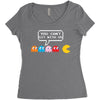 You Can't Sit Wİth Us Women's Triblend Scoop T-shirt