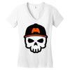 skull gaming Women's V-Neck T-Shirt