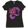 grinning like a cheshire cat 2 Ladies Fitted T-Shirt