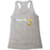 Daddy to Bee Unknown Gender Racerback Tank