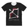 sagittarius rose All Over Women's T-shirt