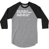 perfect head funny bald 3/4 Sleeve Shirt