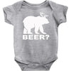 bear deer beer Baby Onesie