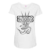 mahadev bol Maternity Scoop Neck T-shirt
