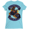 skull rider Ladies Fitted T-Shirt