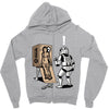 metal wars solid Zipper Hoodie