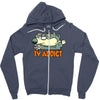 tv addict Zipper Hoodie