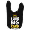 i like big monster cars Baby Bibs
