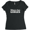 ithaca has gorges Women's Triblend Scoop T-shirt