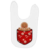 christmas cookie pocket Baby Bibs