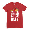 slice slice baby Ladies Fitted T-Shirt