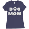 this mom loves dogs Ladies Fitted T-Shirt