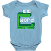 word muncher Baby Bodysuit