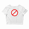 anti emo Crop Top