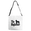 the dogfather labradoodle Adjustable Strap Totes