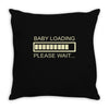 baby loading Throw Pillow