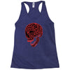 geometric skull Racerback Tank