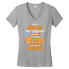 all men are created equal but only the best are born in january 1 Women's V-Neck T-Shirt