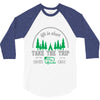 life is short take the trip buy the shoe 3/4 Sleeve Shirt