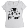 espresso patronum Women's Triblend Scoop T-shirt