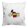 salsa dancing Throw Pillow