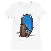 the looking glass Ladies Fitted T-Shirt