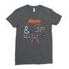 back to the future Ladies Fitted T-Shirt