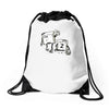 walking undodead Drawstring Bags
