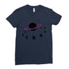 Saturn Swing Ladies Fitted T-Shirt