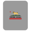 colifornia republic parody pugfornia republic Mousepad