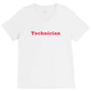 technician t shirt technics parody dj vinyl 1200 hip hop illest techno V-Neck Tee