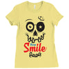 keep smile Ladies Fitted T-Shirt