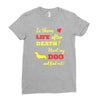 mans best friend Ladies Fitted T-Shirt