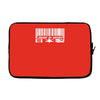 made in japan sticker vinyl decal barcode car window bumper jdm Laptop sleeve