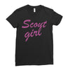 scout girl Ladies Fitted T-Shirt