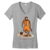 primitive man Women's V-Neck T-Shirt