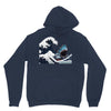 Great White Wave Shark Unisex Hoodie