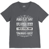 And 8th Day God Look Down So God Made A Taurus Guy, Nice, Made, Look, V-Neck Tee