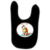 calvin hobbes Baby Bibs