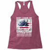 Veteran Don't Thank Me Thank My Brothers &amp; Sister Racerback Tank